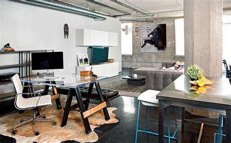 Industrial Chic Office Decor