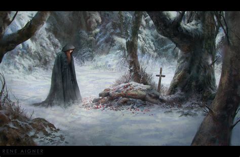 ArtStation - White Mourning, René Aigner