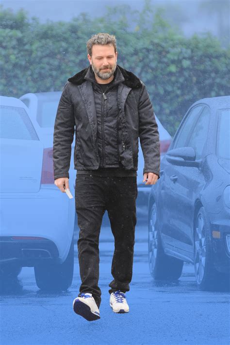 Ben Affleck's All-Black Winter Layering Is Really Good | GQ