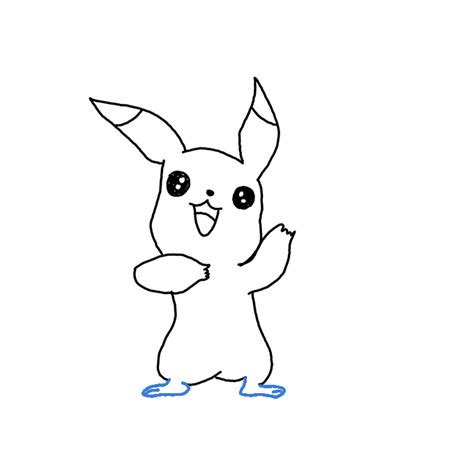 How to Draw a Pikachu - Step by Step Easy Drawing Guides - Drawing Howtos