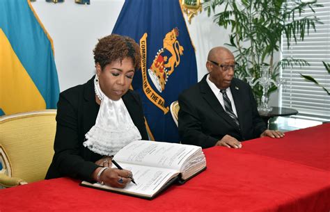 Carla Card-Stubbs, sworn in as Justice of the Supreme Court - ZNS BAHAMAS