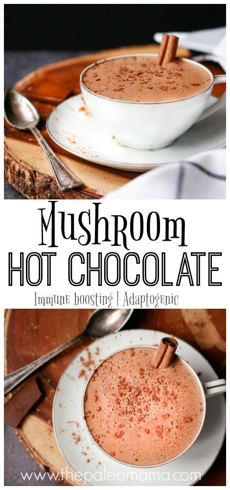 Mushroom Hot Chocolate - The Paleo Mama