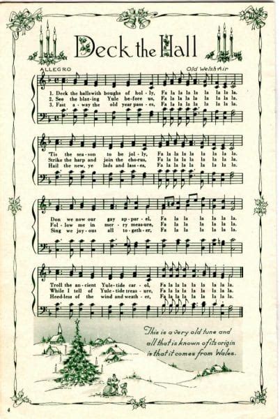 Remodelaholic | 25+ Free Printable Vintage Christmas Sheet Music; Day 10