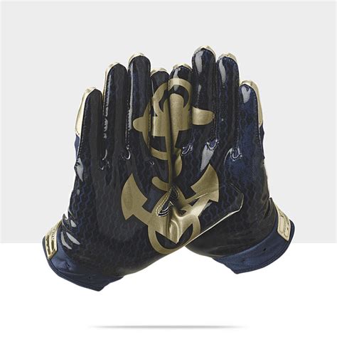 White And Gold: White And Gold Nike Football Gloves