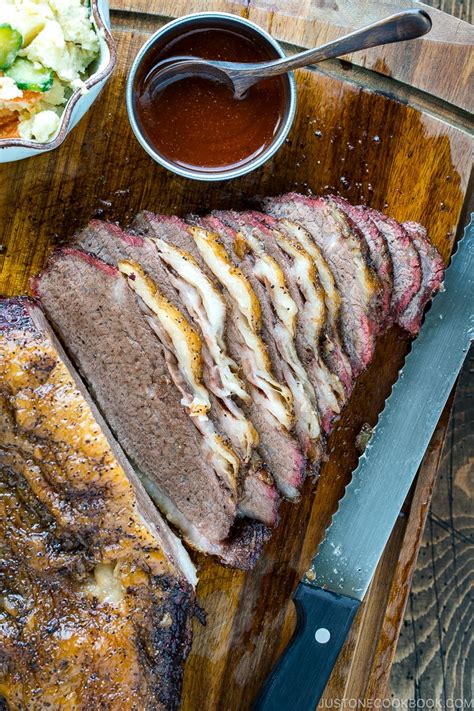 Smoked Wagyu Brisket • Just One Cookbook