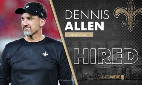 Saints need more than continuity for Dennis Allen to find success