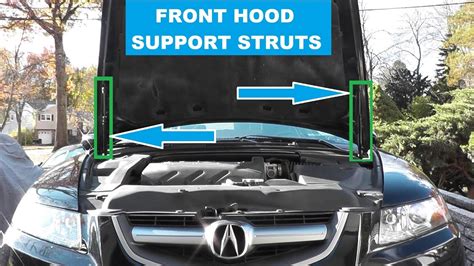 Daily new products on the line 2pcs Front Hood Lift Supports Shock Struts for Acura TL 2004 2005 ...