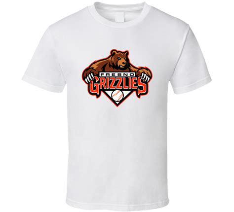 Fresno Grizzlies Logo T Shirt