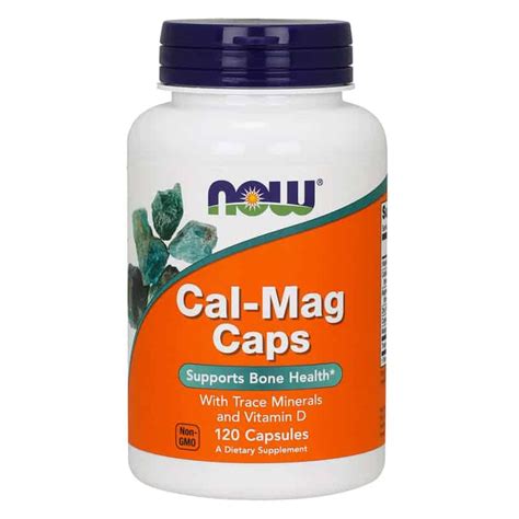 NOW Foods Cal-Mag Caps - Health Nut Vitamin