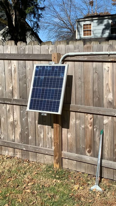 Small solar panel for shed, topping off battery for electric starter on my lawnmower. : r/SolarDIY