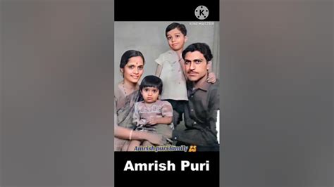 Amrish Puri with His wife, son, 👍Grandchildren| yeh zindagi jitni baar ...