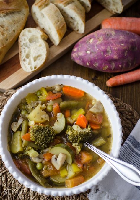 Hearty & Healthy Vegetable Soup - Nick + Alicia