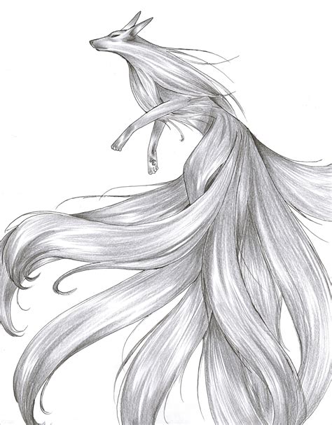 Kitsune by Kagemaru-Tsukiyo.deviantart.com on @deviantART Fantasy ...