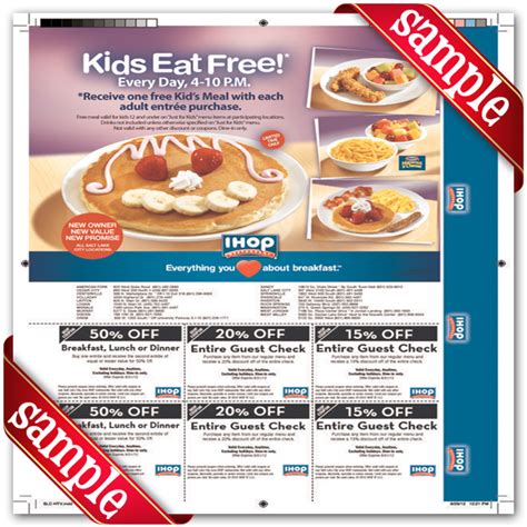 IHop Printable Coupon December 2016