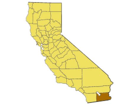 Imperial County, CA - Geographic Facts & Maps - MapSof.net