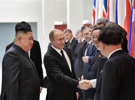 Kim Jong Un meets Vladimir Putin in Russia | World News News - The ...