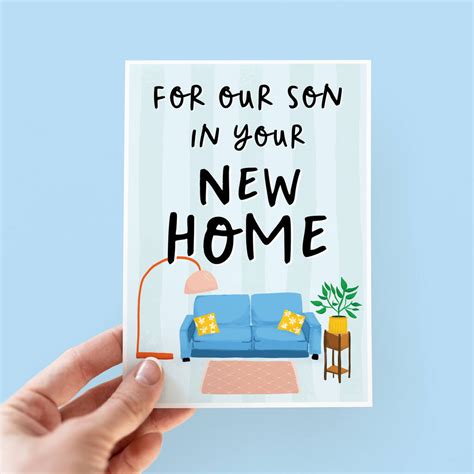 New Home Card For Son By Sweetlove Press