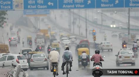 Rain brings relief in Delhi, temperature settles at 36 degrees Celsius | Delhi News - The Indian ...