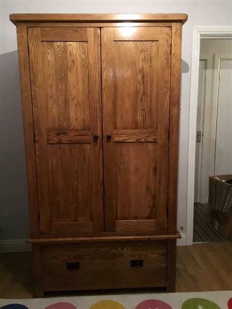 Rustic Oak Wardrobe | in Lisburn, County Antrim | Gumtree