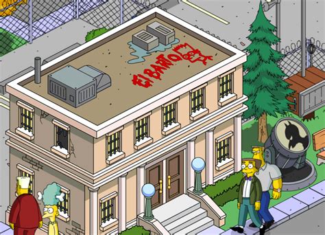 TSTO Addicts Tag-A-Thon Contest: Round 3, Springfield Police StationThe Simpsons Tapped Out ...