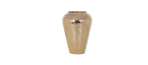 Gold Design Vase | Living Room | Andreotti Furniture Shop