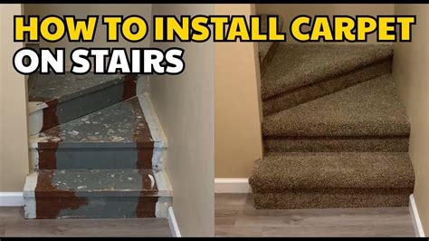 How to Install Carpet on Stairs | DIY - YouTube