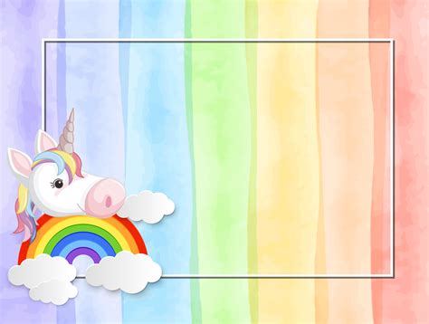 A Pastel Color Unicorn Background 696032 Vector Art at Vecteezy