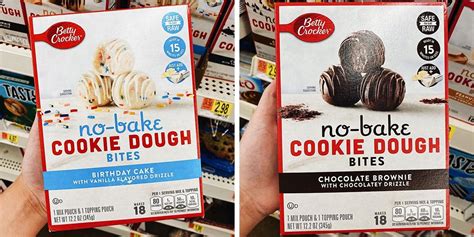 Betty Crocker’s New No-Bake Cookie Dough Bites Mix Is the Easiest ...