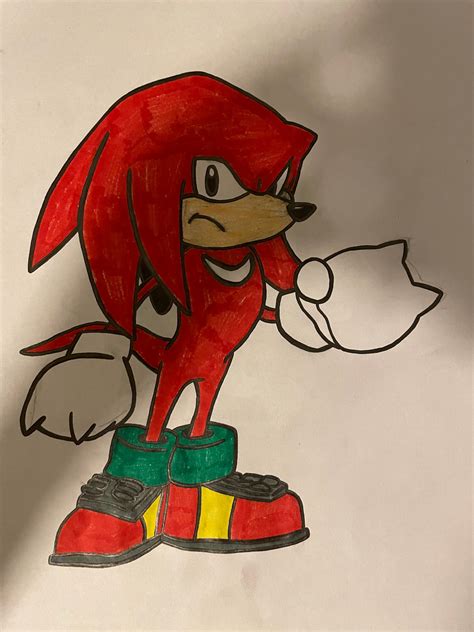 Sonic Mania Knuckles by Muthoni16 on DeviantArt