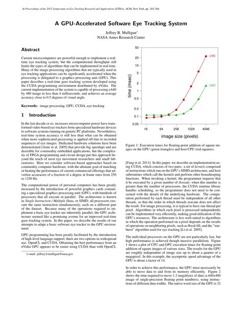 (PDF) A GPU-accelerated software eye tracking system