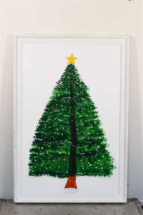 This Story Behind Easy Christmas Tree Painting Will Haunt You Forever ...