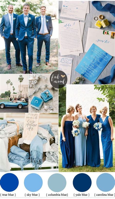 wedding blue color schemes - Google Search | Blue wedding colour theme, Blue themed wedding ...