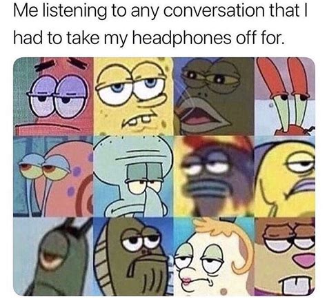 And I agree for anything just to can put headphones on | Funny ...