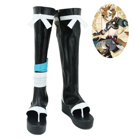 Genshin Impact Gorou Shoes Cosplay Men Boots – CosWigShop.com