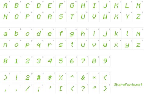 Minecraft Font | wfonts.com - download free