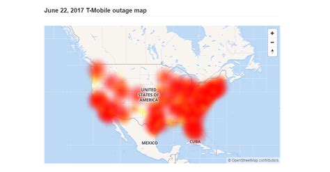 T Mobile Outage Map ~ news word