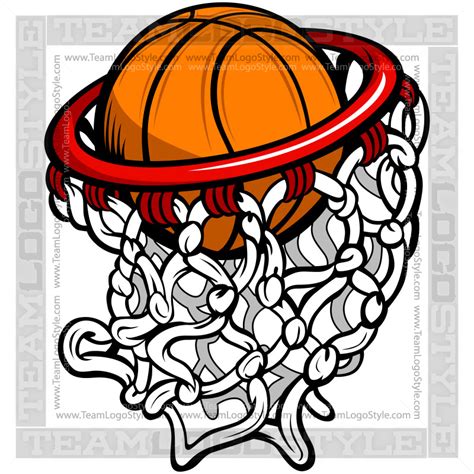 Basketball Hoop Logo | Vector Format | JPG EPS