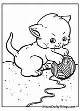 Printable Coloring Pages Unleash Your Inner Artist With Adorable Cats sketch template
