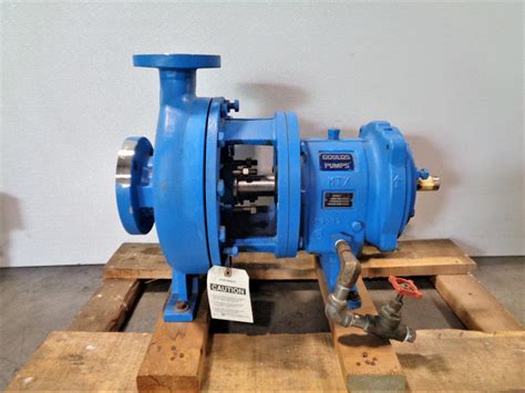 Goulds 3196 i-Frame MTX Centrifugal Pump 2" x 3" - 10", Hastelloy C