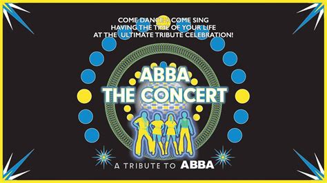 ABBA The Concert — A Tribute to ABBA - Bungalower