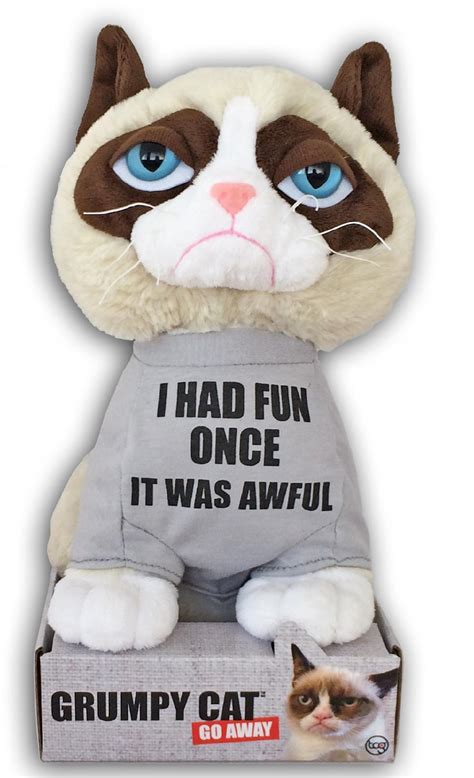 Longshore Ltd HK Grumpy Cat 10" Plush Doll - Toys & Games - Stuffed ...