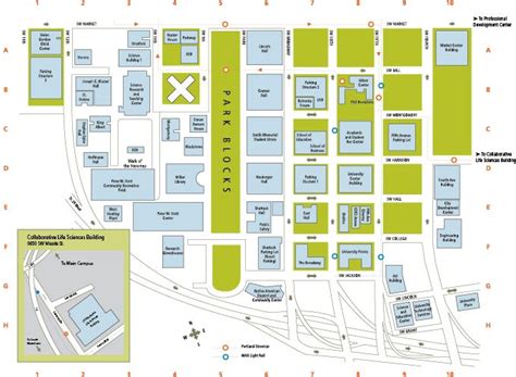 University Of Portland Campus Map – Map VectorCampus Map