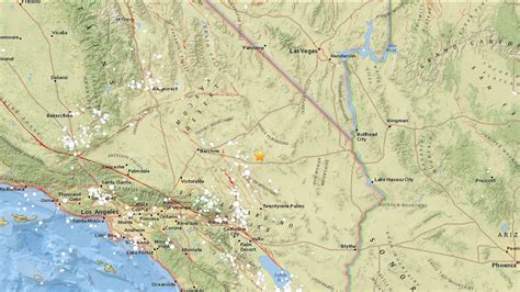 Preliminary-magnitude 3.7 earthquake shakes central San Bernardino ...