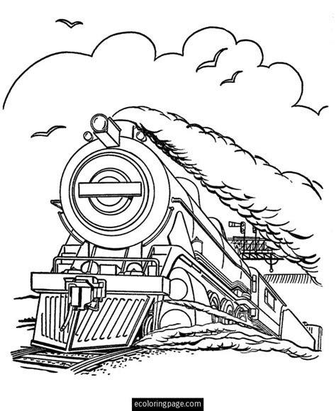 Dibujos de Train / Locomotive #135051 (Transporte) para colorear ...