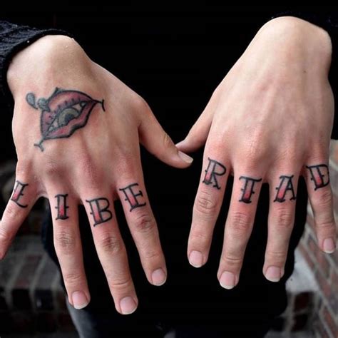 88 Badass Knuckle Tattoos That Look Powerful