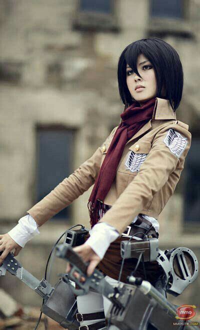 Attaque des Titans | Mikasa ackerman cosplay, Amazing cosplay, Manga cosplay