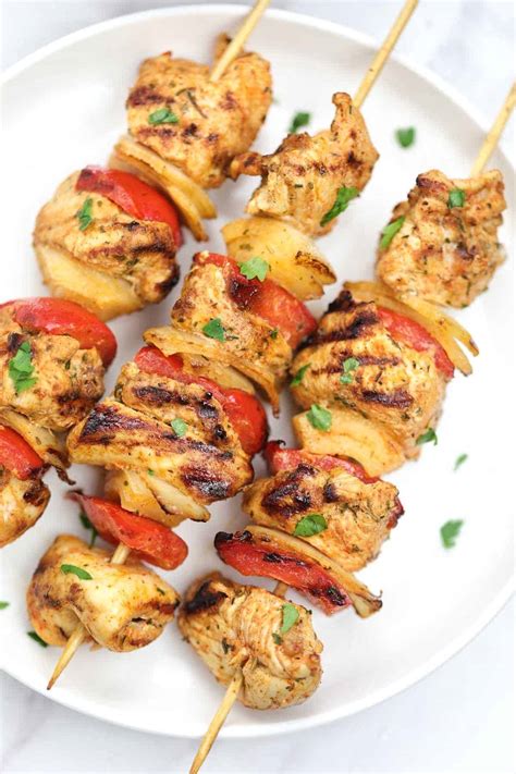 Food On Skewers