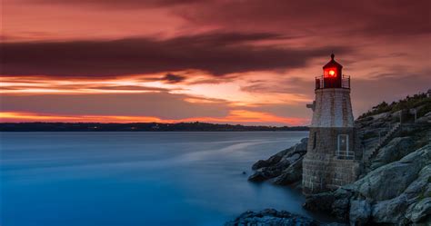 Sunset at Castle Hill Lighthouse, Rhode Island by John S / 500px