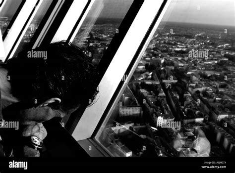 Germany, Berlin. View from Fernsehturm television tower Stock Photo - Alamy