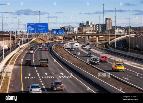 M50 motorway Dublin Stock Photo - Alamy